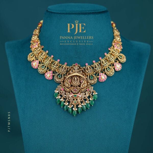 TEMPLE SHORT NECKLACE | 36.58 grams