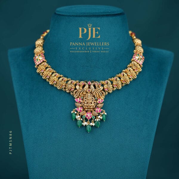 TEMPLE SHORT NECKLACE | 29.96 grams