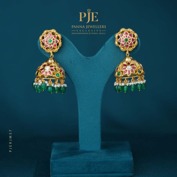 GOLD JHUMKA | 30.65 grams