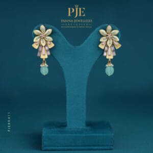 RAJWADA HERITAGE EARRINGS | 14.06 Gram