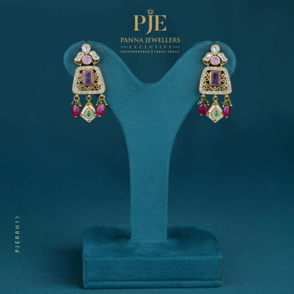 RAJWADA HERITAGE EARRINGS | 15.32 grams