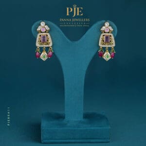 RAJWADA HERITAGE EARRINGS | 15.32 Gram