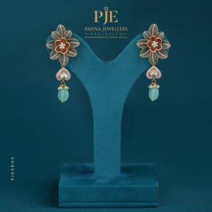 RAJWADA HERITAGE EARRINGS | 15.75 Gram