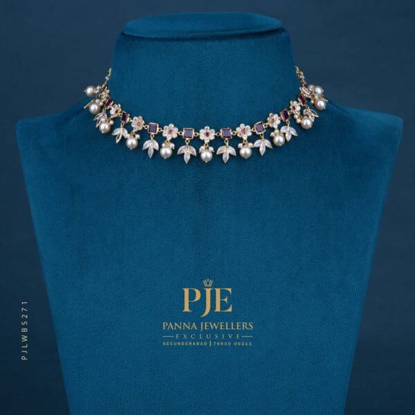 PEARLS SHORT NECKLACE | 7.52 grams