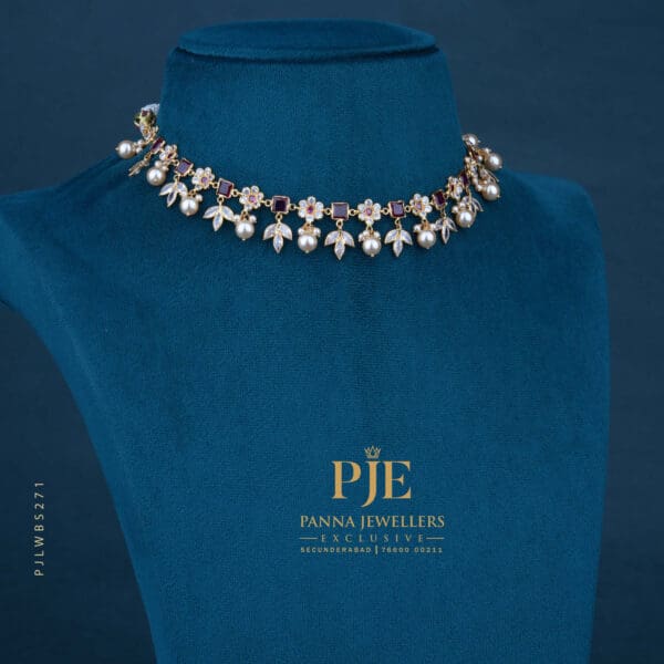 PEARLS SHORT NECKLACE | 7.52 grams