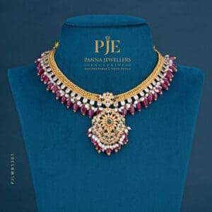 PEARLS SHORT NECKLACE | 21.18 Gram