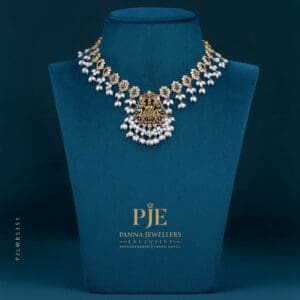PEARLS SHORT NECKLACE | 17.49 Gram