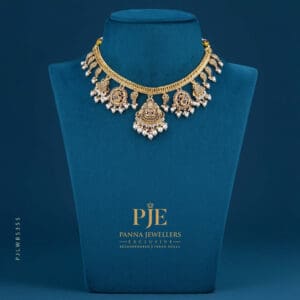 PEARLS SHORT NECKLACE | 21.27 grams