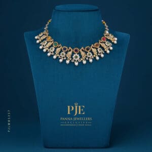 Pearls Short Necklace | 23.10 Gram