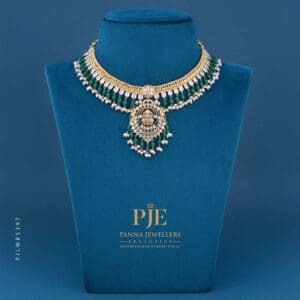 PEARLS SHORT NECKLACE | 22.19 Gram