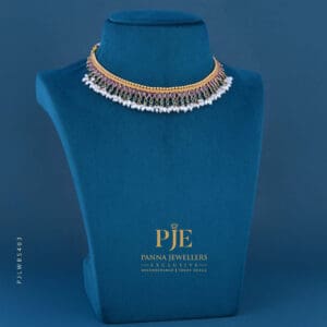 PEARLS SHORT NECKLACE | 18.14 grams