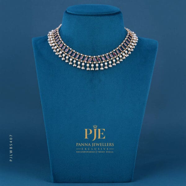 PEARLS SHORT NECKLACE | 10.69 grams