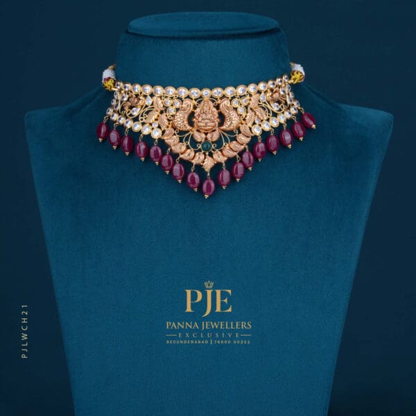 GOLD NAKSHI CHOKER | 14.82 grams