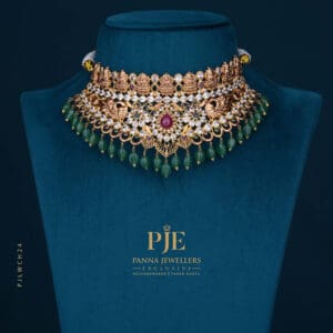 GOLD NAKSHI CHOKER | 22.3 grams