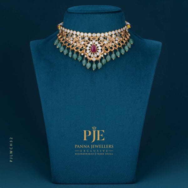 GOLD NAKSHI CHOKER | 15.88 grams
