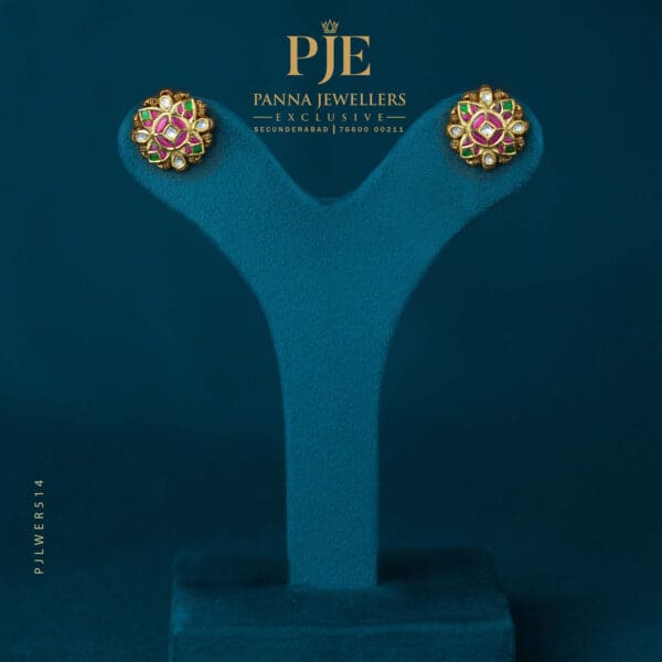 GOLD EARRINGS | 6.28 grams