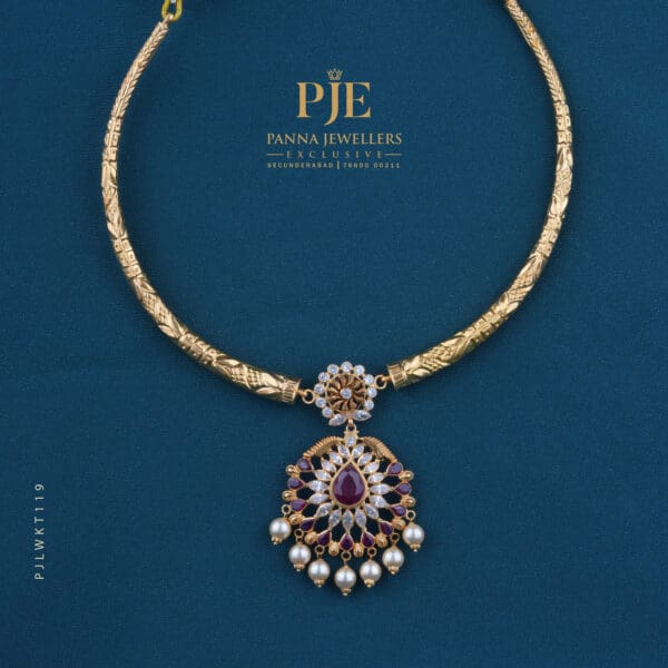 GOLD KANTI NECKLACE | 8.04 grams