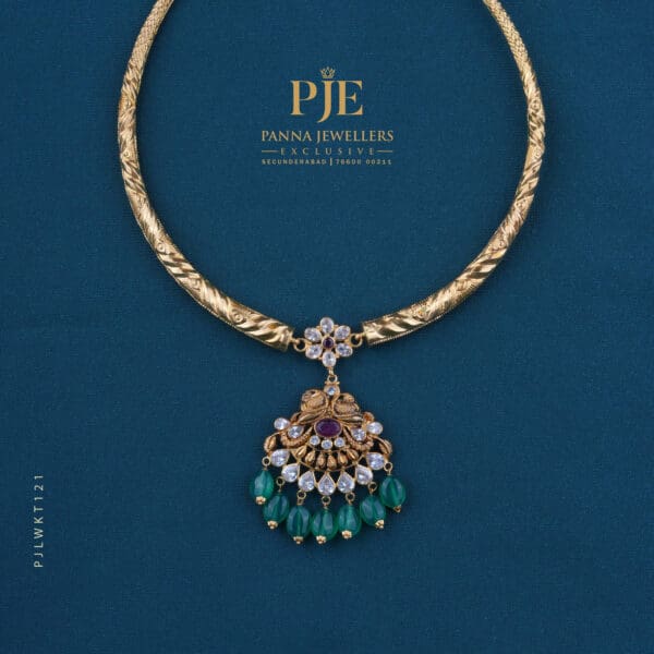 GOLD KANTI NECKLACE | 7.17 grams