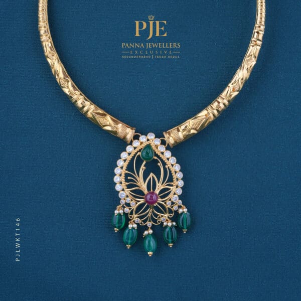 GOLD KANTI NECKLACE | 10.92 grams