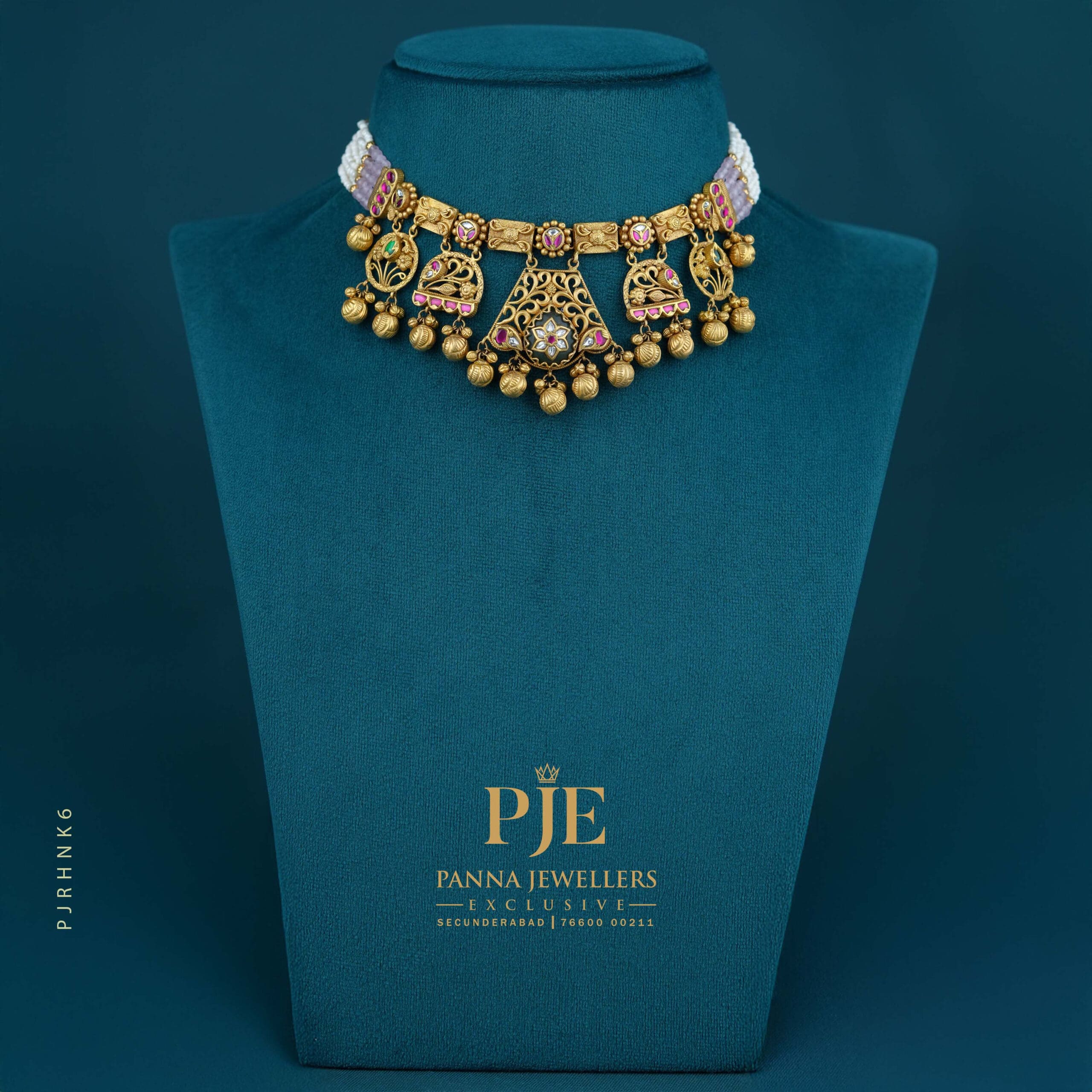 RAJWADA HERITAGE NECKLACE| 42.25 Gram RAJWADA HERITAGE NECKLACE| 42.25 Gram