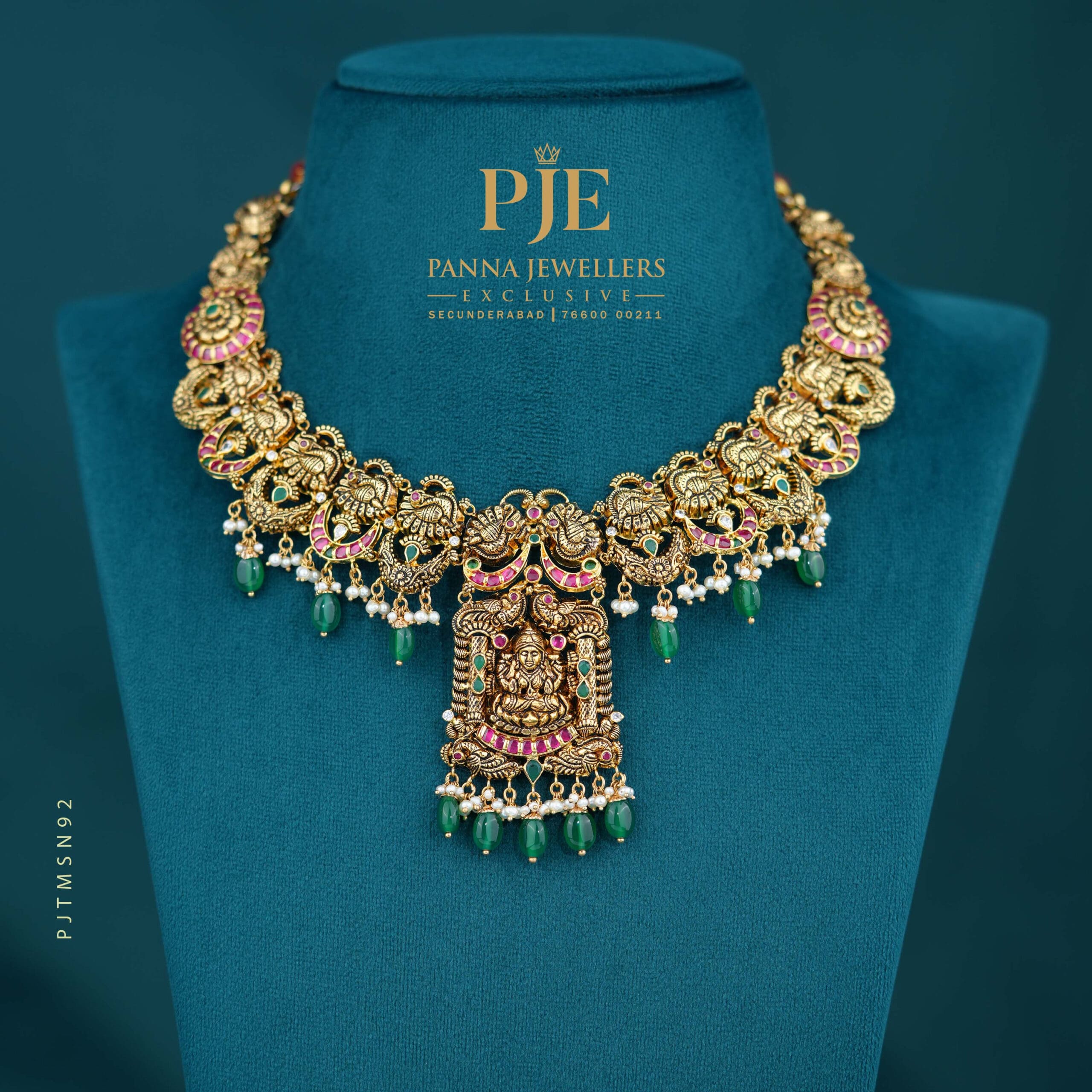 TEMPLE SHORT NECKLACE | 42.89 Gram TEMPLE SHORT NECKLACE | 42.89 Gram
