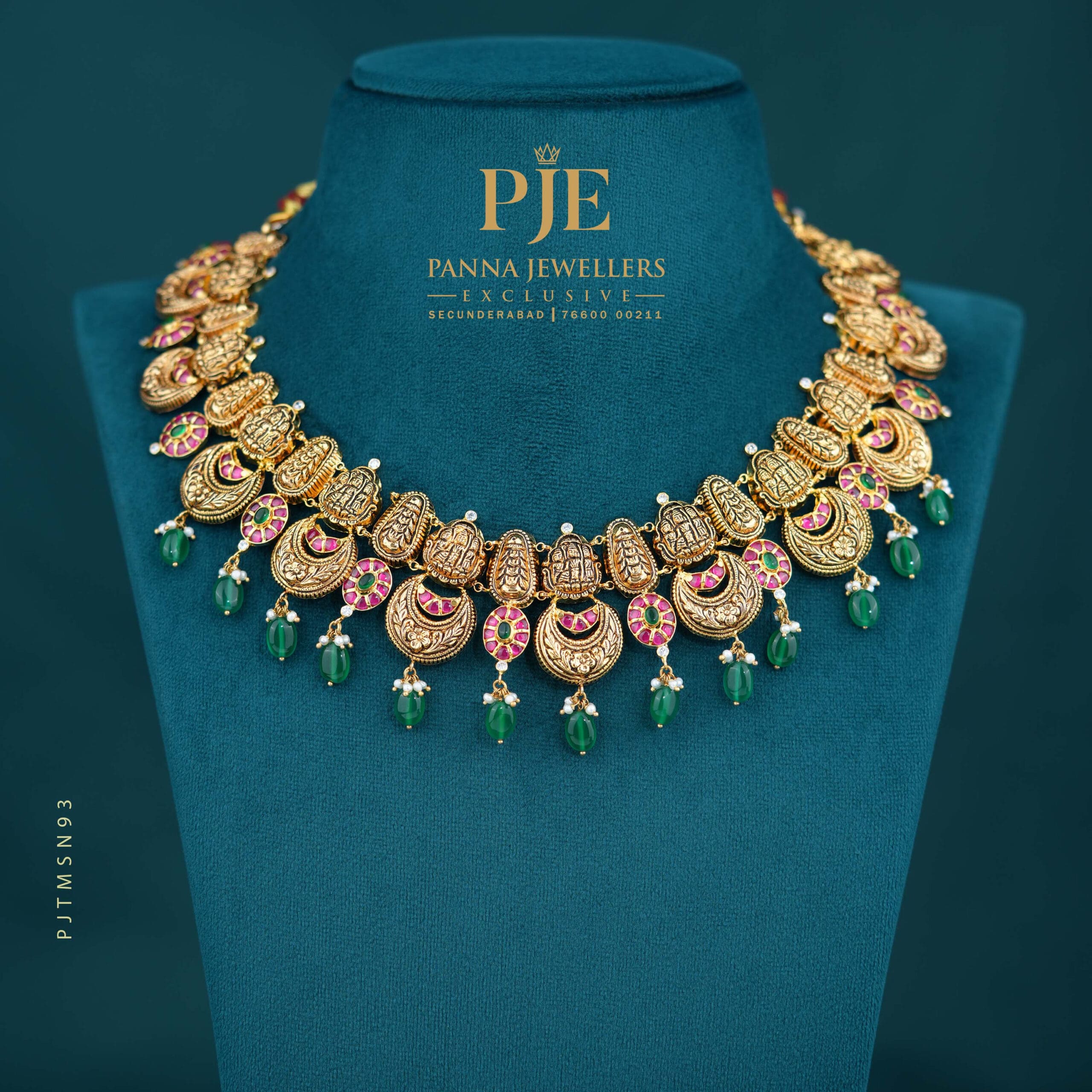 TEMPLE SHORT NECKLACE | 41.36 Gram TEMPLE SHORT NECKLACE | 41.36 Gram