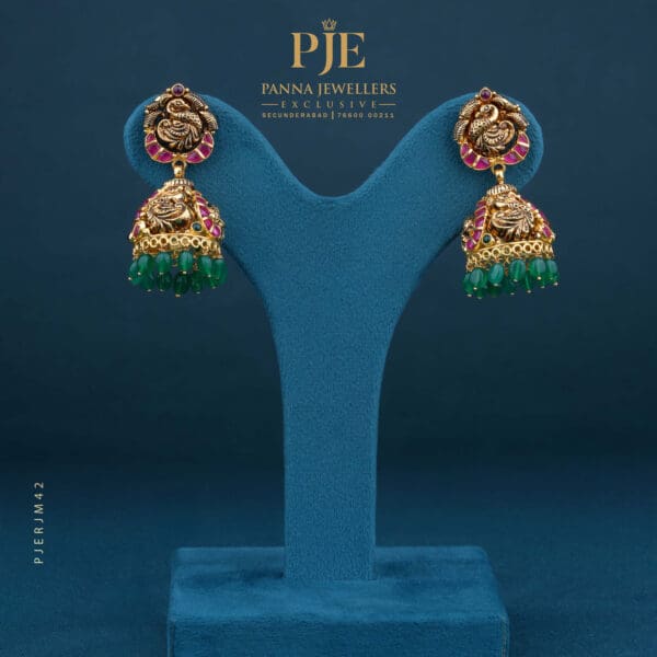 GOLD JHUMKA | 16.36 grams