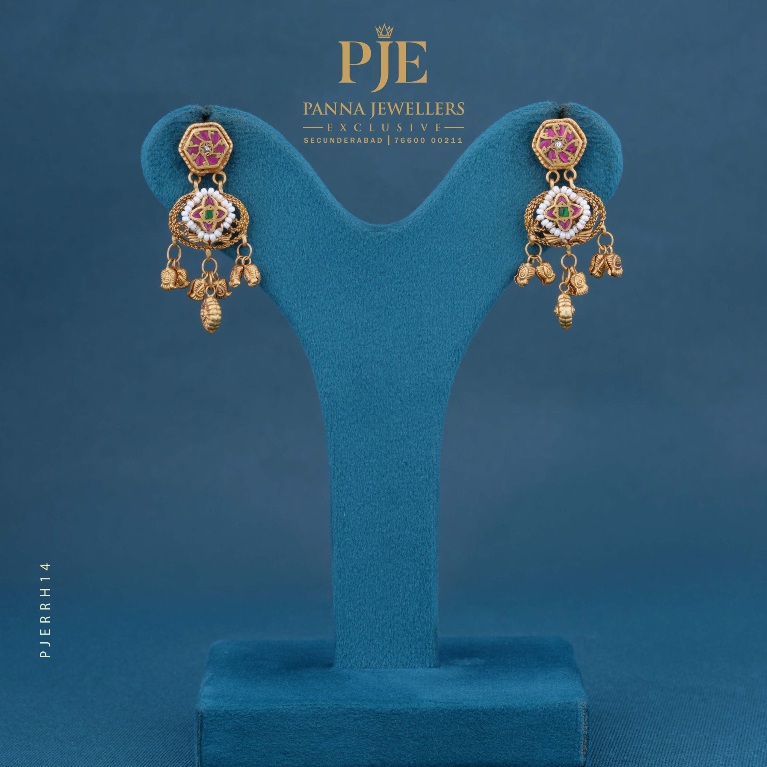 RAJWADA HERITAGE EARRINGS | 9.23 Gram RAJWADA HERITAGE EARRINGS | 9.23 Gram