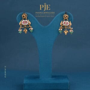 RAJWADA HERITAGE EARRINGS | 8.40 Gram