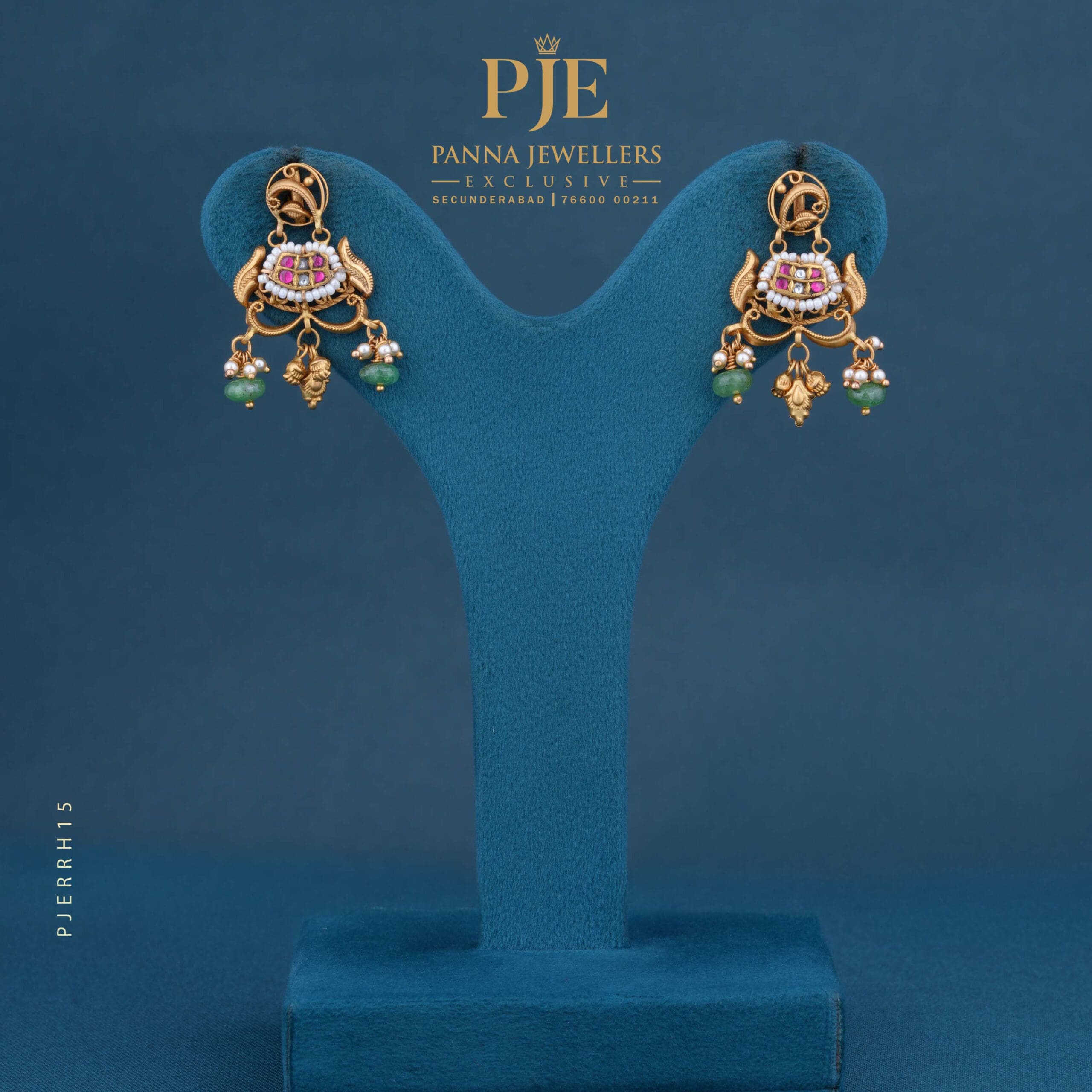 RAJWADA HERITAGE EARRINGS | 8.40 Gram RAJWADA HERITAGE EARRINGS | 8.40 Gram