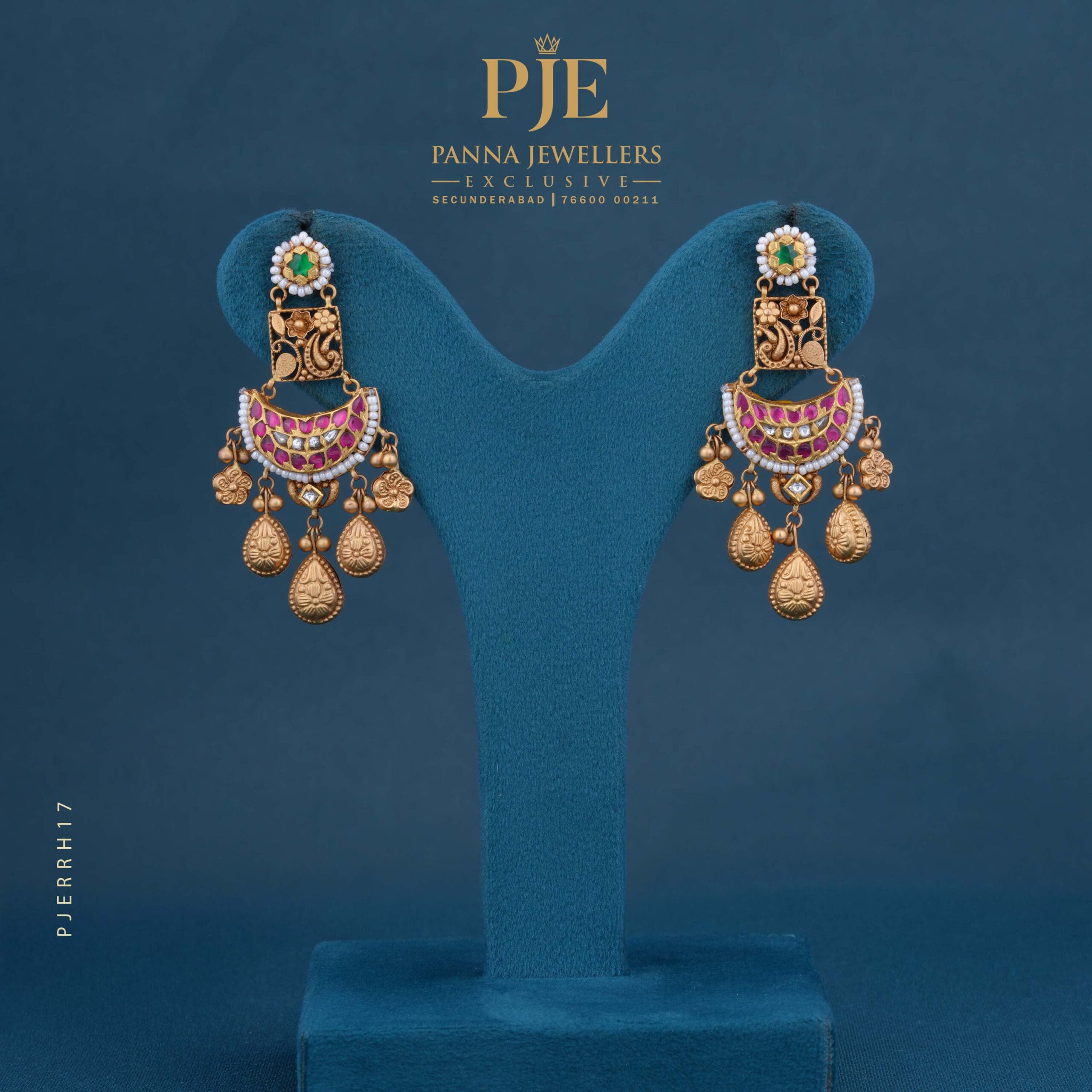 RAJWADA HERITAGE EARRINGS | 11.88 Gram RAJWADA HERITAGE EARRINGS | 11.88 Gram