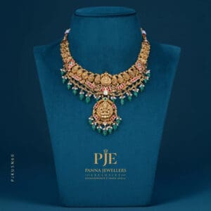 KUNDAN SHORT NECKLACE | 34.77 Gram