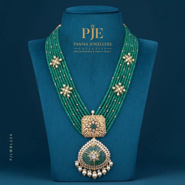 Beads Long Necklace | 19.00 Gram