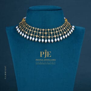 PEARLS SHORT NECKLACE | 17.62 Gram