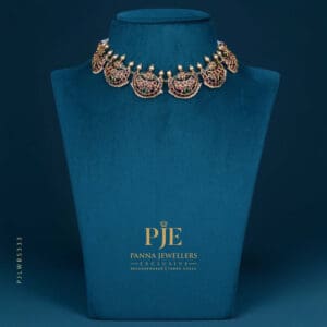 PEARLS SHORT NECKLACE | 13.74 Gram