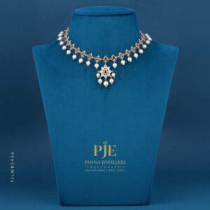 PEARLS SHORT NECKLACE | 9.04 grams