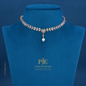 PEARLS SHORT NECKLACE 4.37 Gram