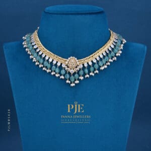 PEARLS SHORT NECKLACE | 19.15 Gram