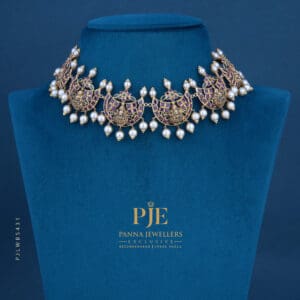 PEARLS SHORT NECKLACE | 17.95 Gram