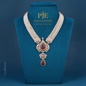 PEARLS SHORT NECKLACE | 10.95 Gram