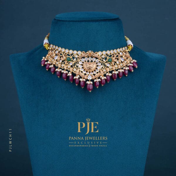 GOLD NAKSHI CHOKER | 15.52 grams