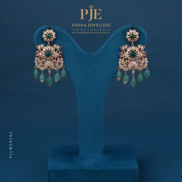 GOLD EARRINGS | 7.58 grams