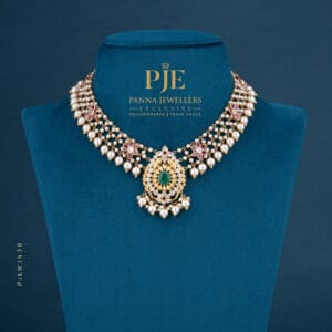 PEARLS JALI NECKLACE | 15.16 Gram