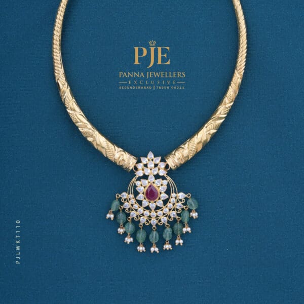 GOLD KANTI NECKLACE | 10.99 grams