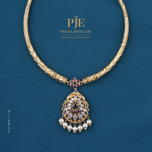 GOLD KANTI NECKLACE | 7.09 grams
