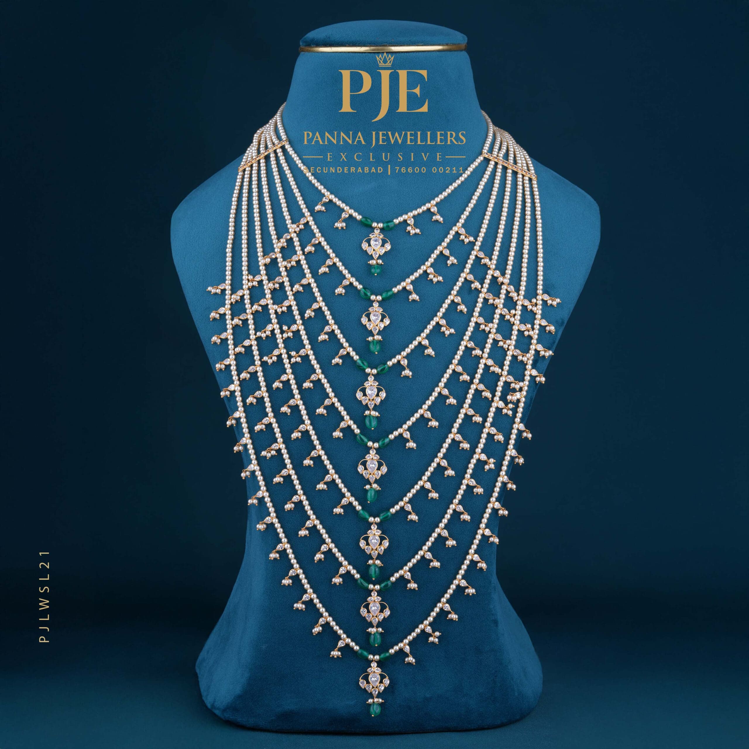 PEARLS SATHLADA NECKLACE | 23.95 Gram PEARLS SATHLADA NECKLACE | 23.95 Gram