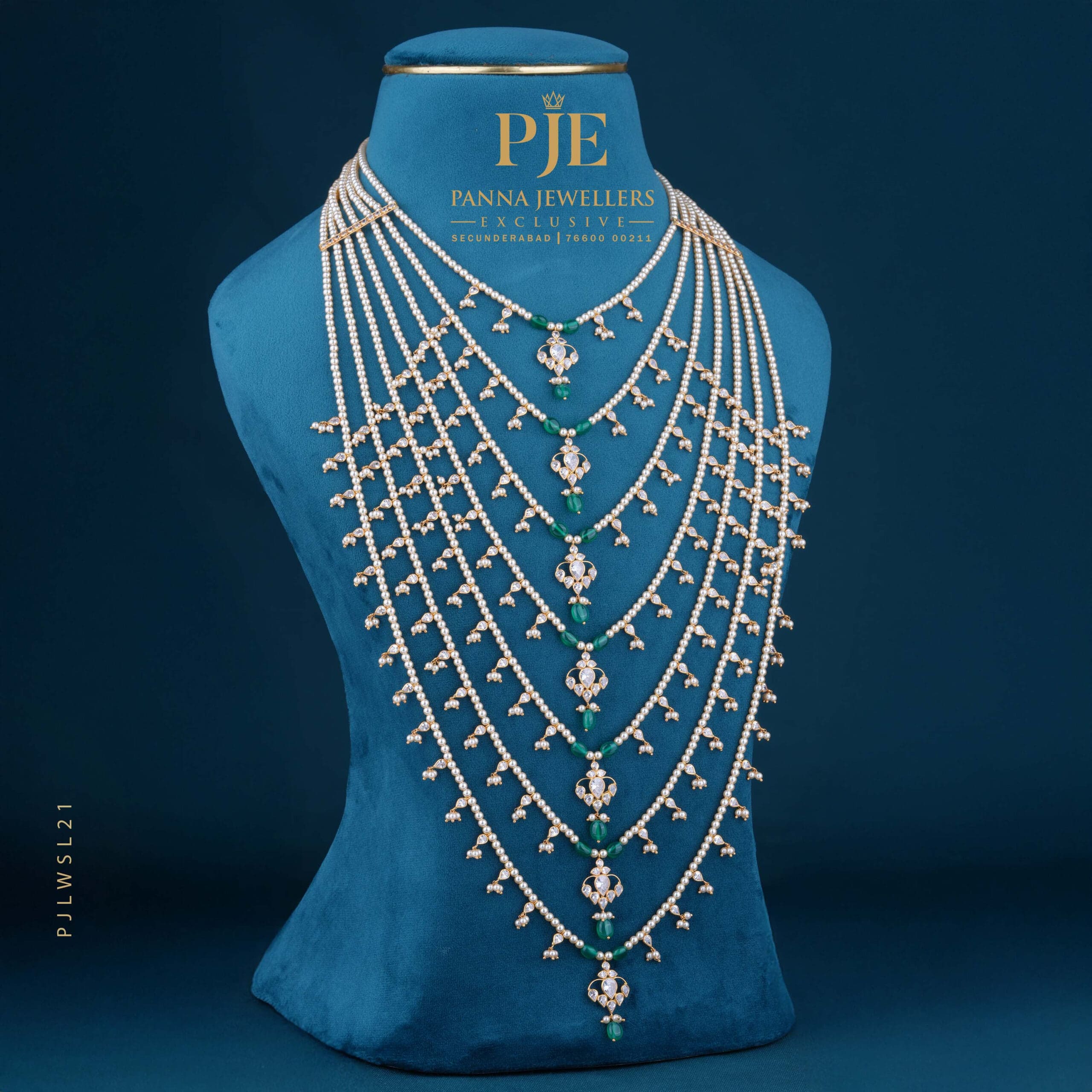 PEARLS SATHLADA NECKLACE | 23.95 Gram PEARLS SATHLADA NECKLACE | 23.95 Gram
