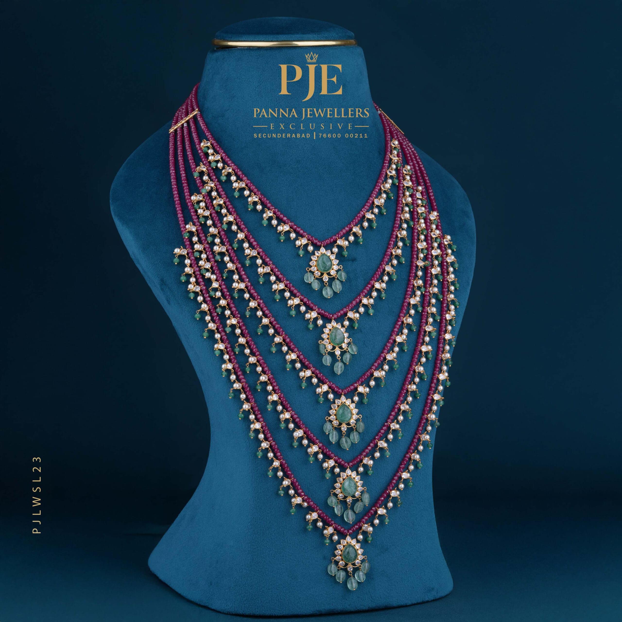 PEARLS SATHLADA NECKLACE | 29.80 Gram PEARLS SATHLADA NECKLACE | 29.80 Gram