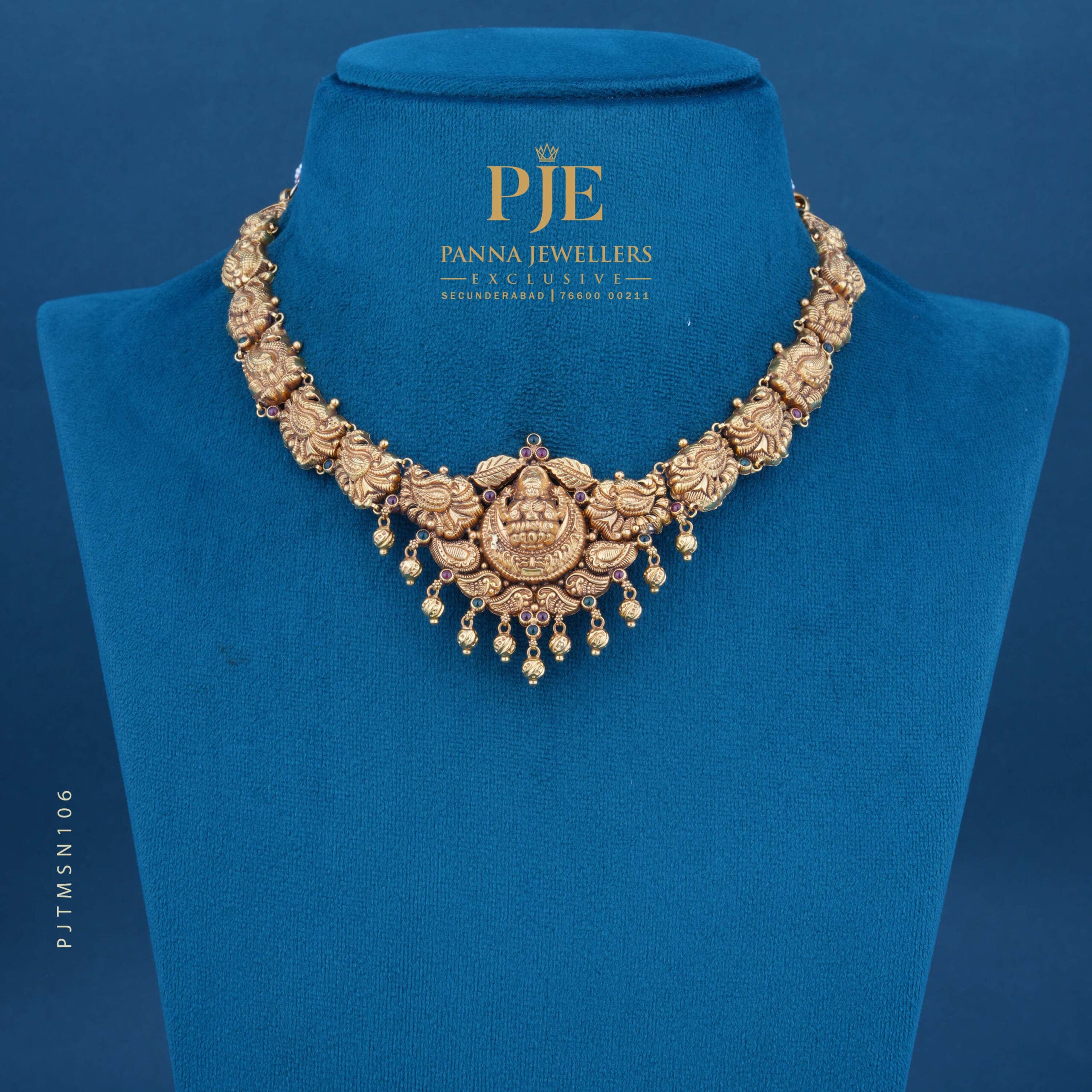 TEMPLE SHORT NECKLACE | 15.82 Gram TEMPLE SHORT NECKLACE | 15.82 Gram