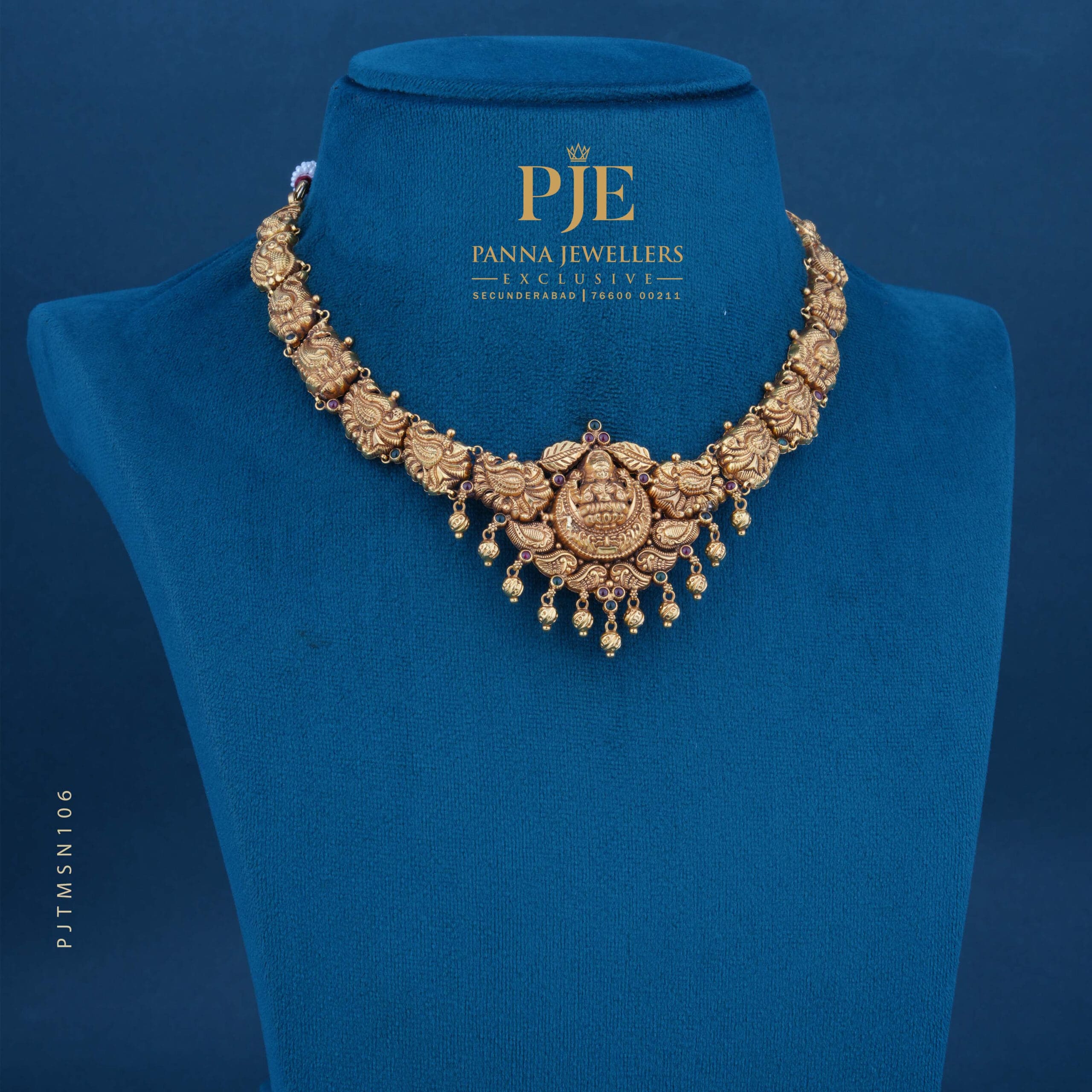 TEMPLE SHORT NECKLACE | 15.82 Gram TEMPLE SHORT NECKLACE | 15.82 Gram